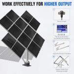 ECO-WORTHY 1200W Solar Tracking System with 6 Panels