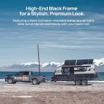 BougeRV 200W Bifacial Solar Panel for RVs and Homes