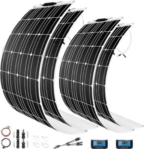 1200W Flexible Solar Panel Kit for RVs and Camping