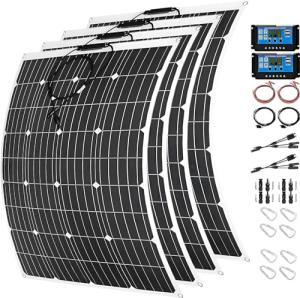 1200W Flexible Solar Panel Kit for Off-Grid Use