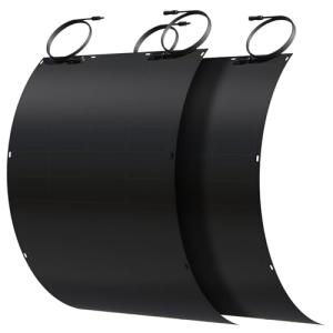 YESLAKE 200W Flexible Solar Panel for RVs & Boats