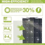 1200W Flexible Solar Panel Kit for RVs and Camping