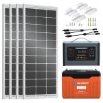 ECO-WORTHY 400W Complete Solar Panel Kit