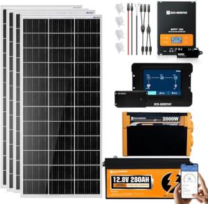 ECO-WORTHY 800W Off Grid Solar System for RVs