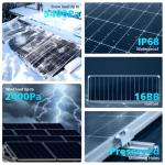 SUNGOLDPOWER 18PCS Bifacial 560W Solar Panels