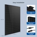 SUNGOLDPOWER 450W Bifacial Monocrystalline Solar Panels