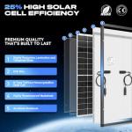 High Efficiency 400W Monocrystalline Solar Panel