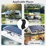 300W 12V Monocrystalline Solar Panel Kit with Controller