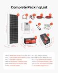 400W Solar Power Kit with 200Ah Battery