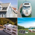 150W Solar Panel 8-Pack for Home and RV