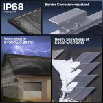 300W Solar Panel Set for Home and RV