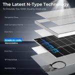 1200W Solar Panel 6-Pack for Off-Grid Use