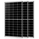 3 High-Efficiency Solar Panels 1200W, 400W, 12/24V