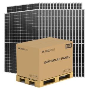 SUNGOLDPOWER 450W Monocrystalline Solar Panel - High Efficiency
