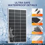 Set of 6 High-Efficiency 200W Solar Panels