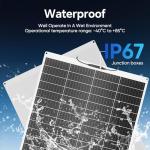 200W Flexible Monocrystalline Solar Panel for Off-Grid