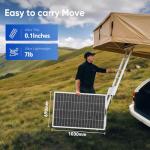 200W Flexible Monocrystalline Solar Panel for Off-Grid