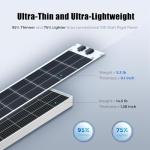 Flexible Monocrystalline Solar Panels for Off-Grid Use