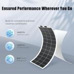 Flexible Monocrystalline Solar Panels for Off-Grid Use