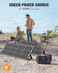 GRECELL 2200W Portable Power Station with Solar Panels