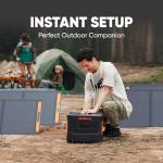 Jackery SolarSaga 200W Foldable Bifacial Solar Panel