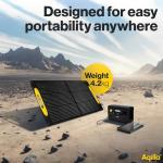 AQIILA Sunbird P100 100W Foldable Solar Panel