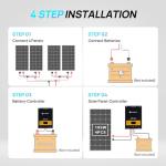 ECO-WORTHY 800W Mono Solar Panel Kit