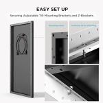 EF ECOFLOW 2 Pack 100W Monocrystalline Solar Panels