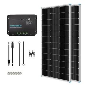 Renogy 200W Monocrystalline Solar Panel Kit