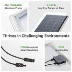 Traver Force 100W Monocrystalline Solar Panel