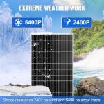 ECO-WORTHY 400W Monocrystalline Solar Panel Kit