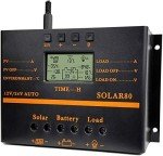 80A Solar Charge Controller with USB Output