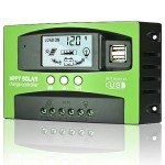 60A MPPT Solar Charge Controller with LCD Screen