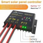 SOLPERK 10A Waterproof Solar Charge Controller 12V/24V