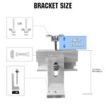 ECO-WORTHY Solar Panel Roof Mounting Bracket Kit