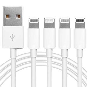 4-Pack Apple MFi Certified Lightning USB Cables