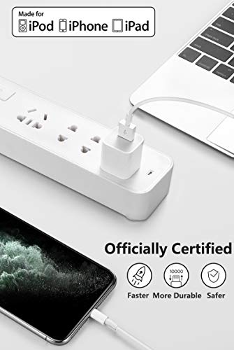 4-Pack Apple MFi Certified Lightning to USB Cables