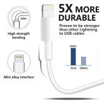 4-Pack Apple MFi Certified Lightning to USB Cables