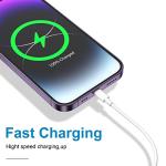 6ft USB-C to USB-C Fast Charging Cable 2-Pack