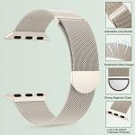 Stainless Steel Mesh Apple Watch Band – All Sizes