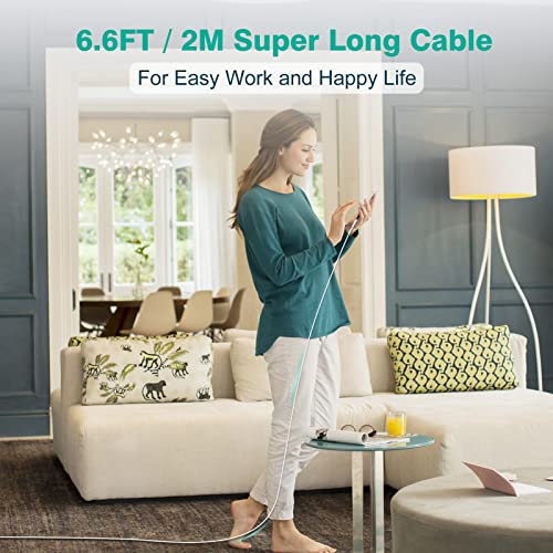 6.6ft USB C to USB C Charging Cable