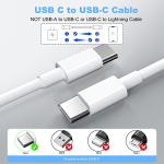 10ft USB-C to USB-C Charger Cable 2-Pack