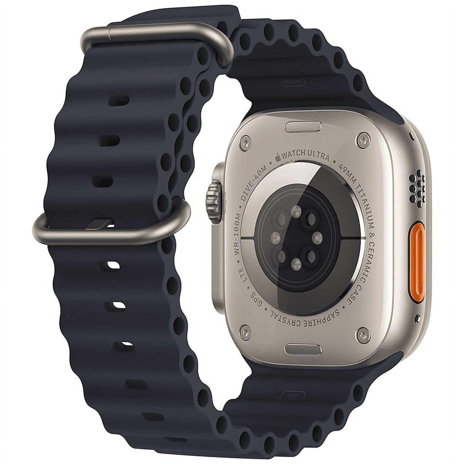 Apple Watch Ultra 49mm Titanium Case - Midnight Ocean