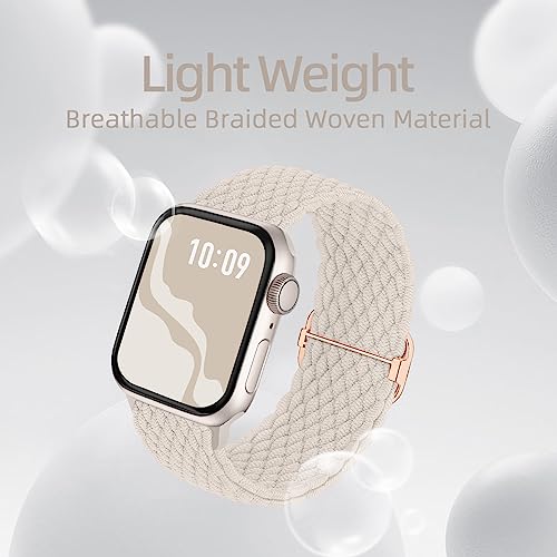Braided Stretchy Solo Loop for Apple Watch Bands