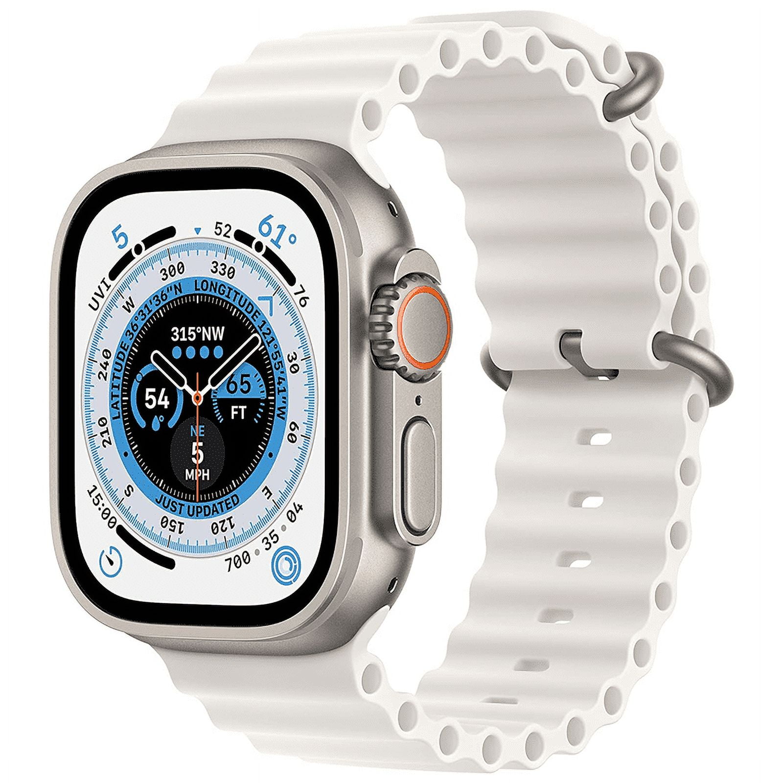 Apple Watch Ultra 49mm Titanium Case - Midnight Ocean