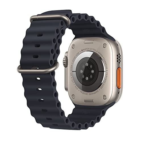 Apple Watch Ultra 49mm Titanium, Midnight Ocean Band