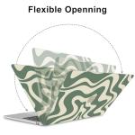 AKIT MacBook Air 13" Green Wave Case Bundle