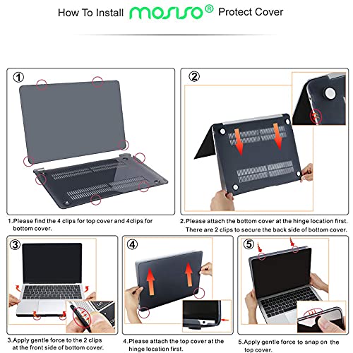 MOSISO MacBook Air 13" Case and Accessories Bundle