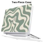 AKIT MacBook Air 13" Green Wave Case Bundle