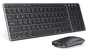 Rechargeable Bluetooth Keyboard and Mouse for Mac